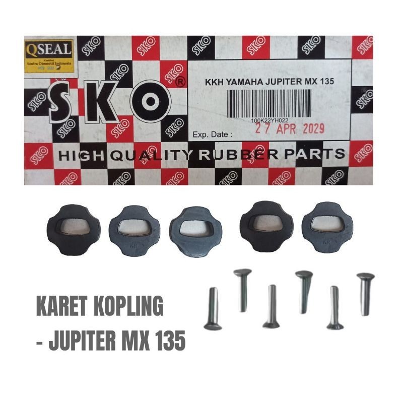 KARET KOPLING JUPITER MX 135 SKO FUBORU karet rumah kopling Jupiter mx old lama