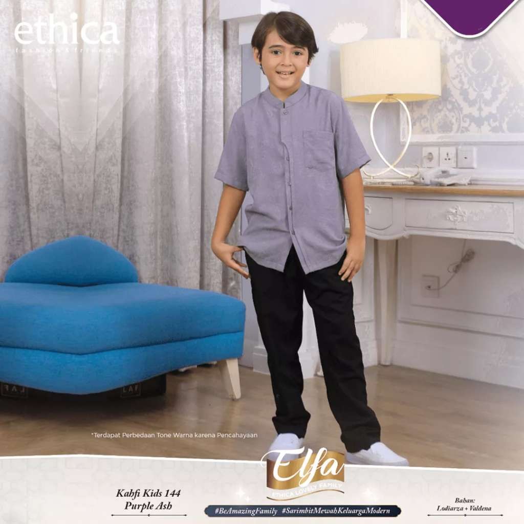 ETHICA KOKO ANAK KAHFI KIDS 144 PURPLE ASH