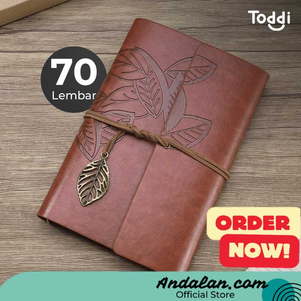

Toddi BESTOYARD Buku Jurnal Leather Diary A6 70GSM 140 Halaman Blank - B-606