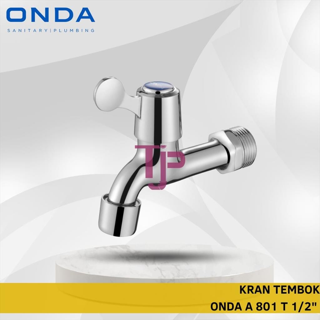 Onda Kran Tembok A 801 T Chrome 1/2" s5c