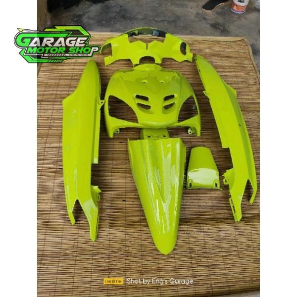 Cover body Alus Mio sporty kuning lemon