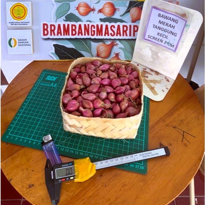 

Bawang Merah BESEK BAMBU Tanggung Kecil 1 Kg