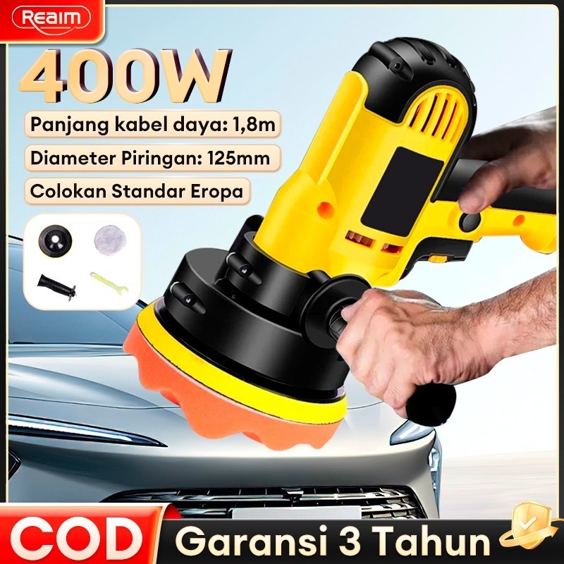IWA Mesin Poles Bodi 400-650W Alat Poles Cat Sepeda Motor Mobil terlaris