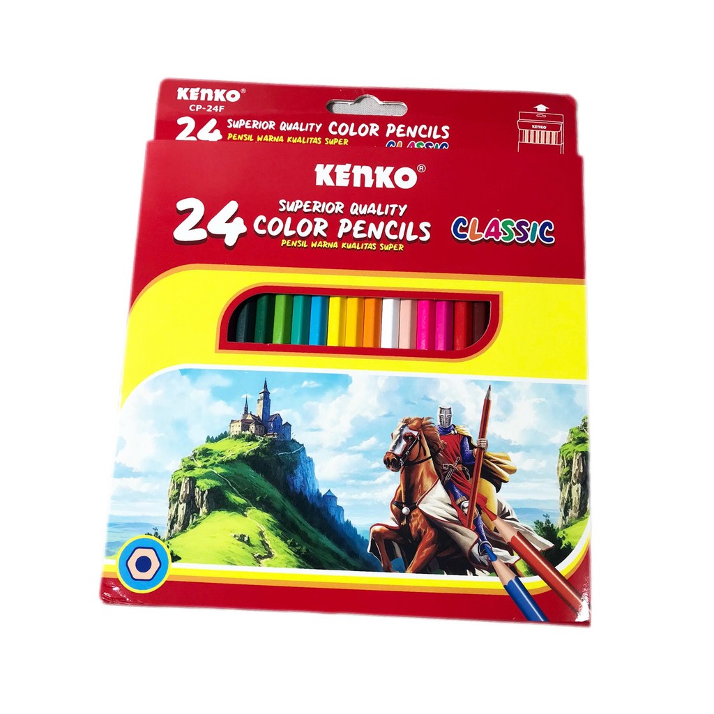 

KENKO - Pensil Warna Kualitas CP-24F Classic - SET