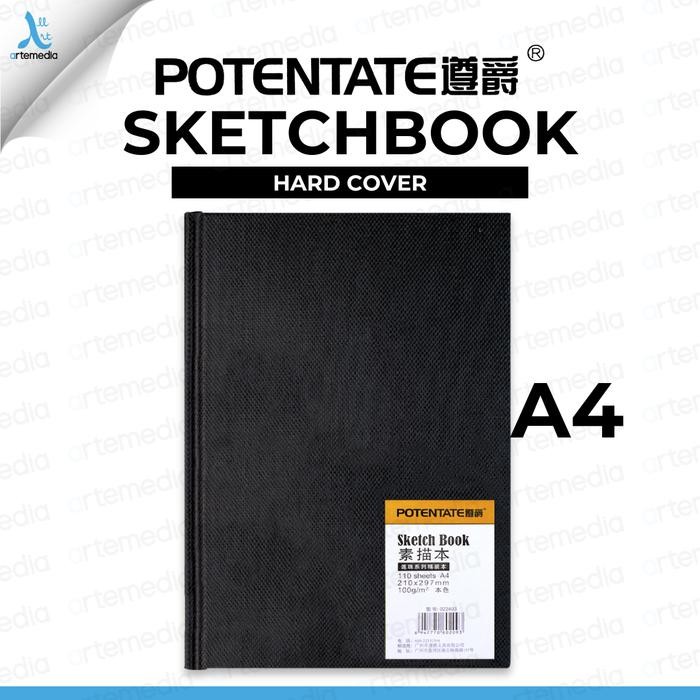 

Potentate Sketchbook A4 Hard Cover Stitch Bound Buku Sketsa Terlaris