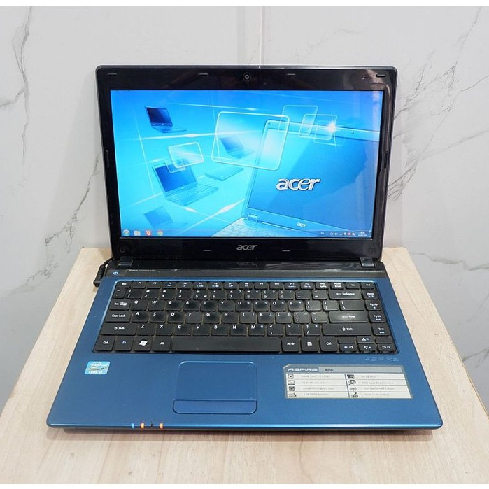 Laptop Acer Aspire 4750 Intel Core i3-2310M Ram 16Gb 512Gb Normal Siap Pakai - Leptop Laptop Murah -