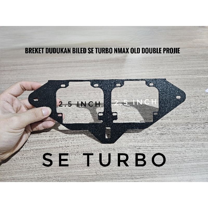 Breket Lampu Projie Biled SE Turbo AES Nmax Old 2.5 / 3 Inch