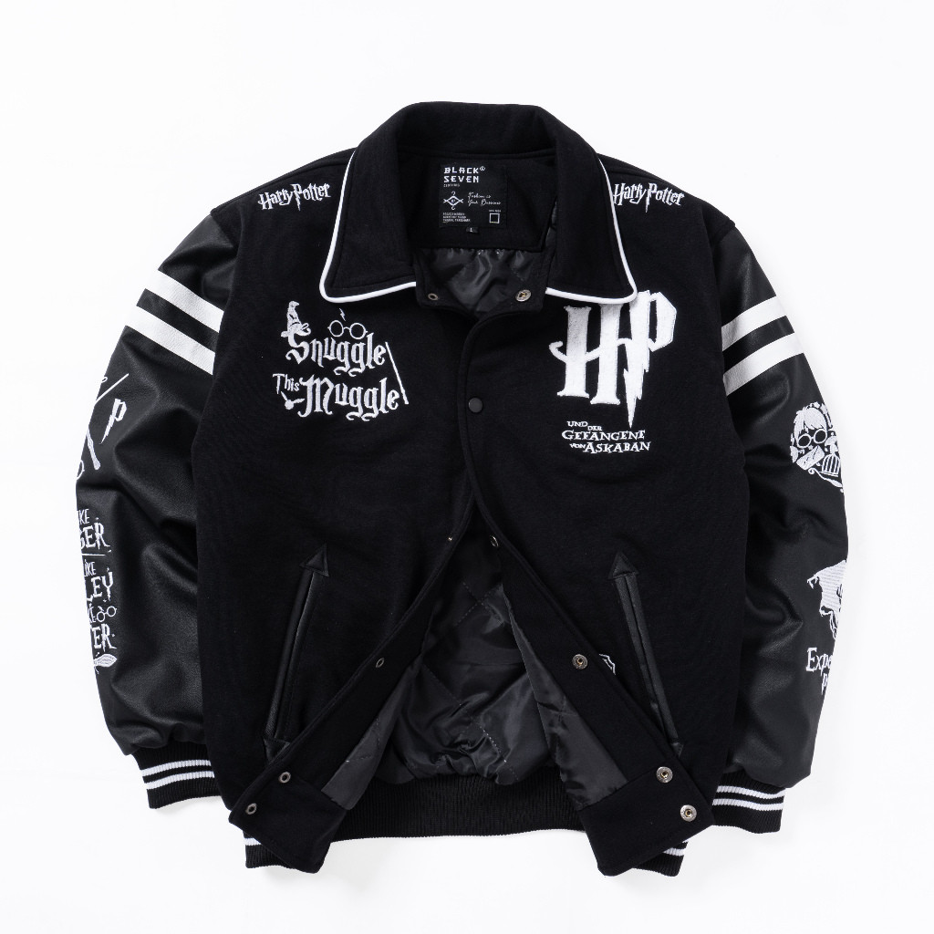 Varsity Jacket | Monochrome Hogwarts Legacy | Harry Potters