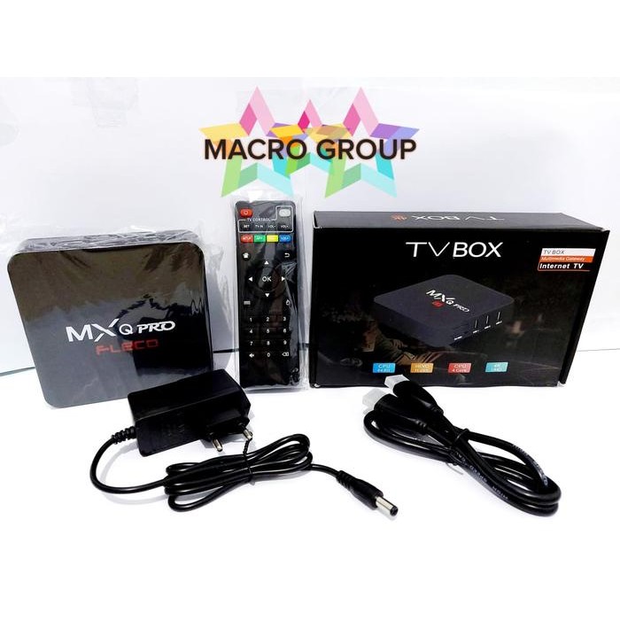 AndroidTV Box MXQ PRO Fleco Ultra HD All Channel Termurah