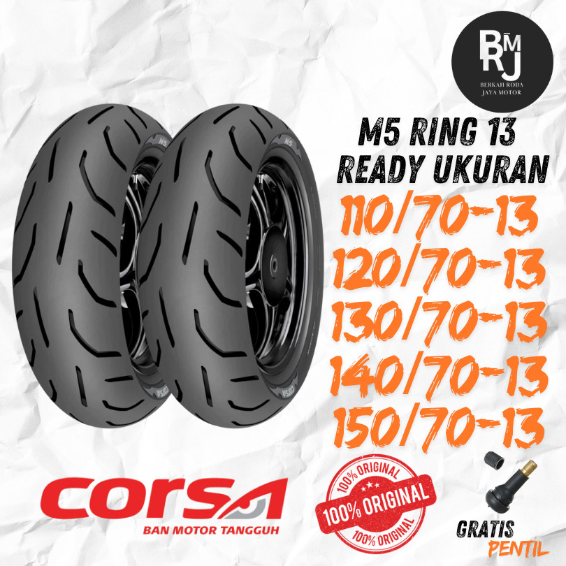 BAN MOTOR NMAX TUBELESS CORSA M5 NMAX PCX ADV