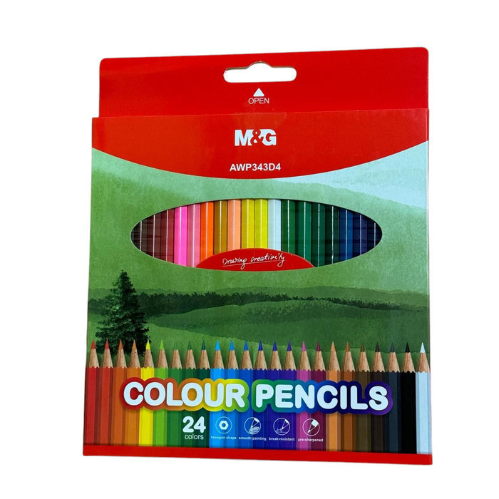 

M&G pensil colour / pensil warna M&G 24 warna