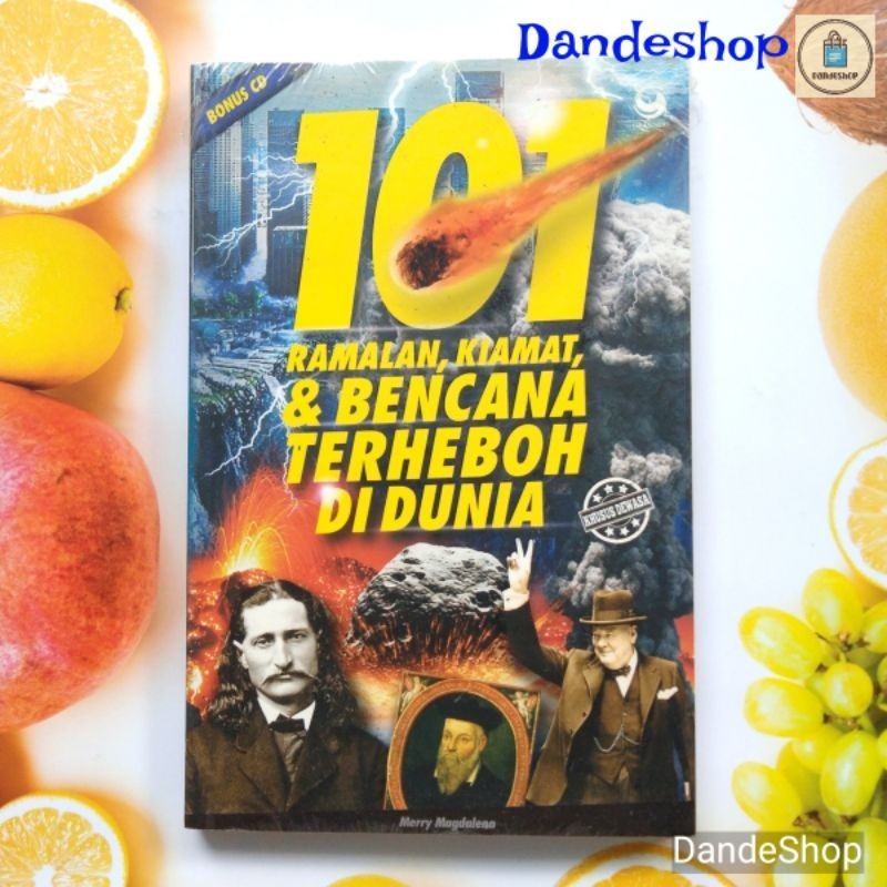101 Ramalan Kiamat & Bencana Terheboh di Dunia - buku pengetahuan + CD