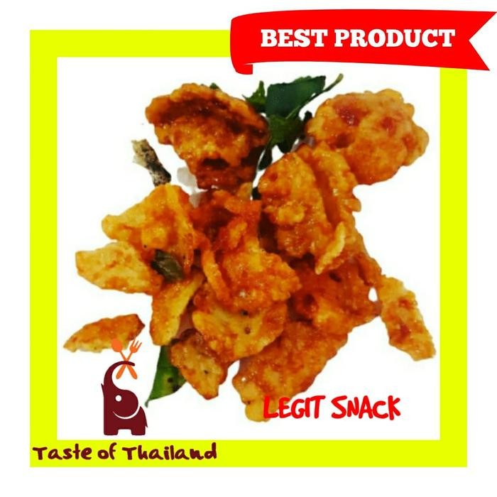 

Sale 500Gr EMPING PEDAS MANIS THAILAND / KERIPIK (KRIPIK) DAUN JERUK GROSIR Happy Shopping