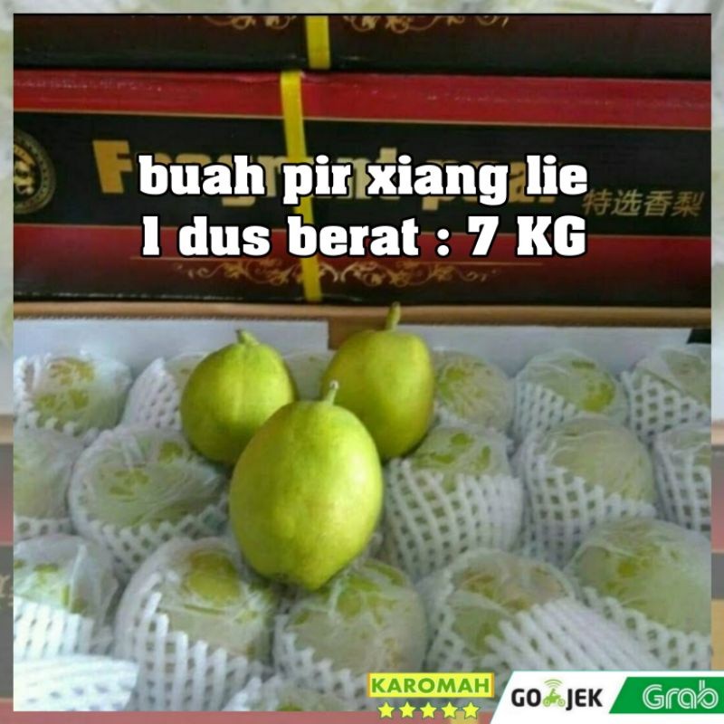 

buah pir Xianglie 1 dus 7KG SEGEL !!