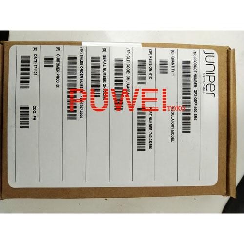 Juniper QFX-QSFP-40G-SR4 QFX - QSFP - 40G -SR4 Transceiver Module 34