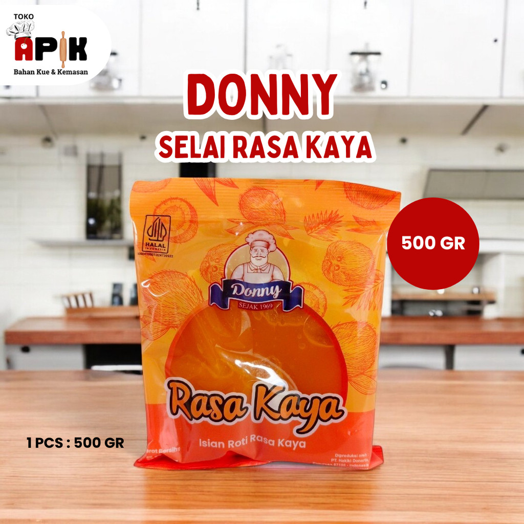 

DONNY KAYA 500GR / Isian Roti Kaya Pandan / Filling / Selai / Olesan Roti