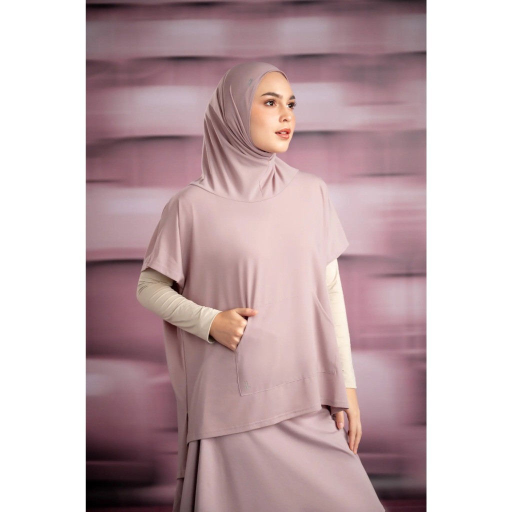 GS33 Heylocal Flexy Sport Vest Hijab | Atasan Rompi Hijab Wanita