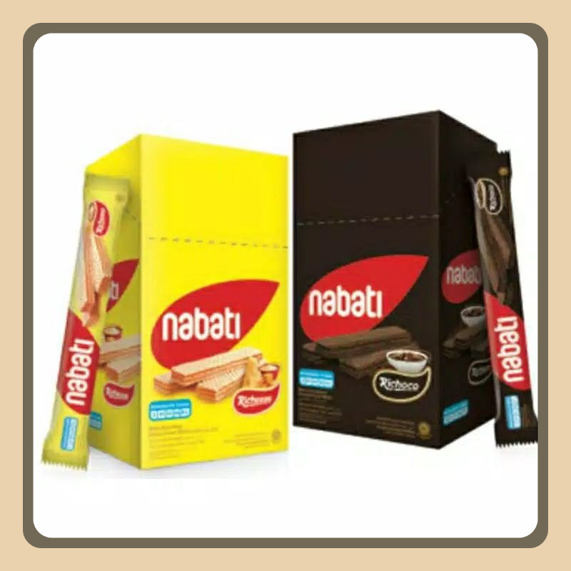 

Wafer Nabati box isi 20 pcs