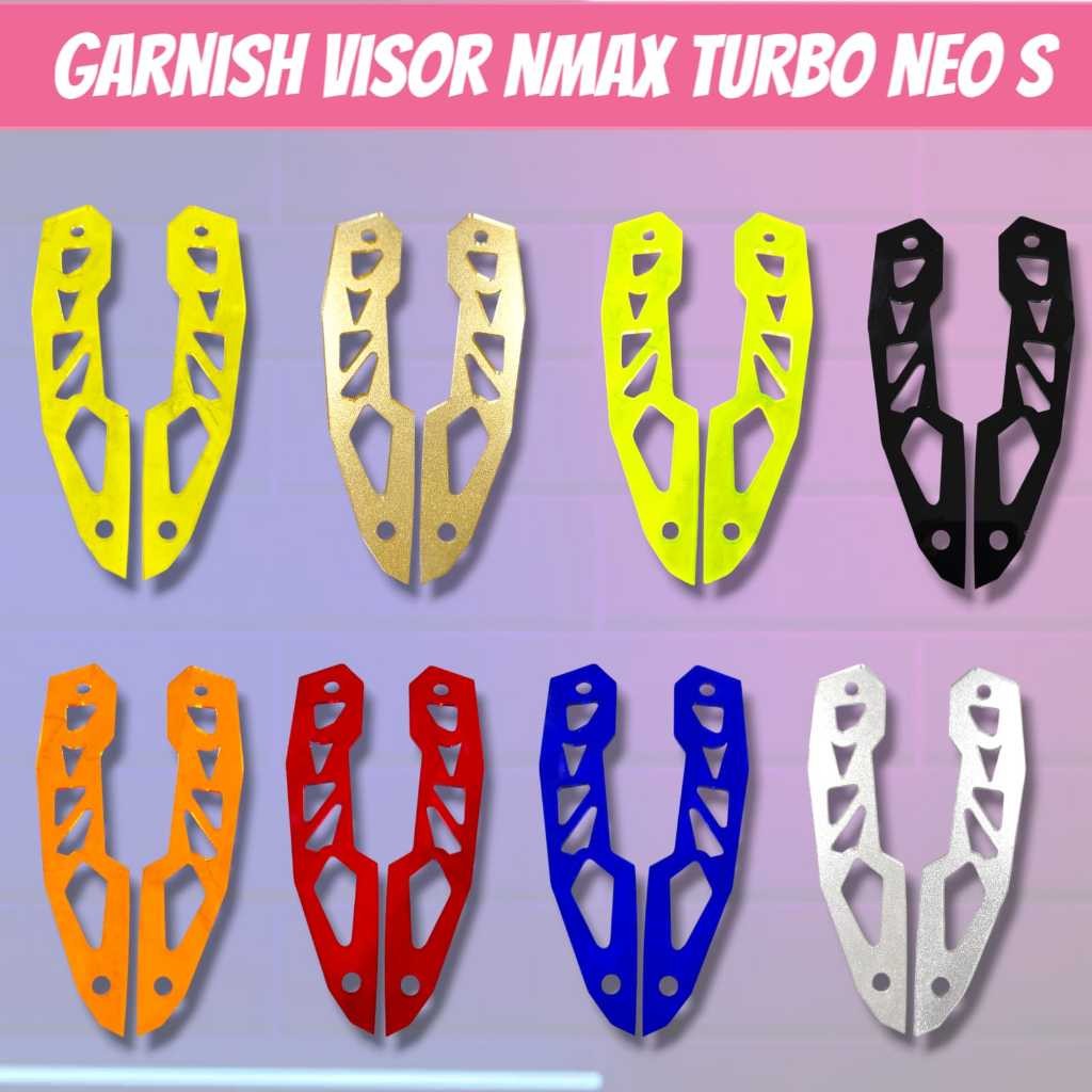 GARNISH WINDSHIELD PEMANIS VISOR WINDSHIELD Nmax Neo Nmax Neo S Nmax Turbo Nmax Tech Max