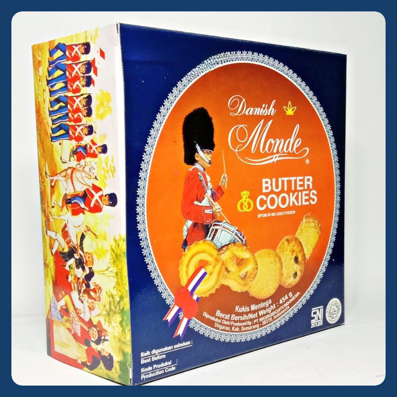 

danish monde butter cookies 454 gr