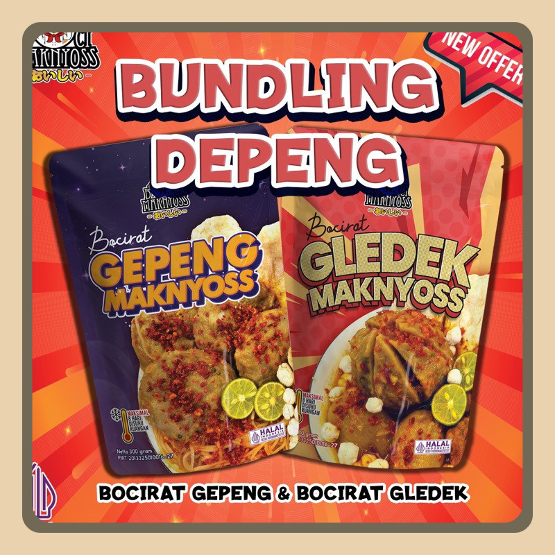 

Bundling Depeng Maknyoss ( Gepeng dan gledek )