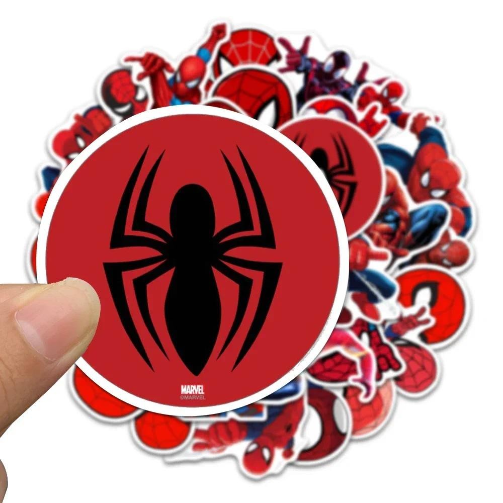 

Cool Cartoon Spider-Man Stickers Anime Graffiti Decals Waterproof Decoration Decal for Skateboard Suitcase Phone Kids Toy Gift