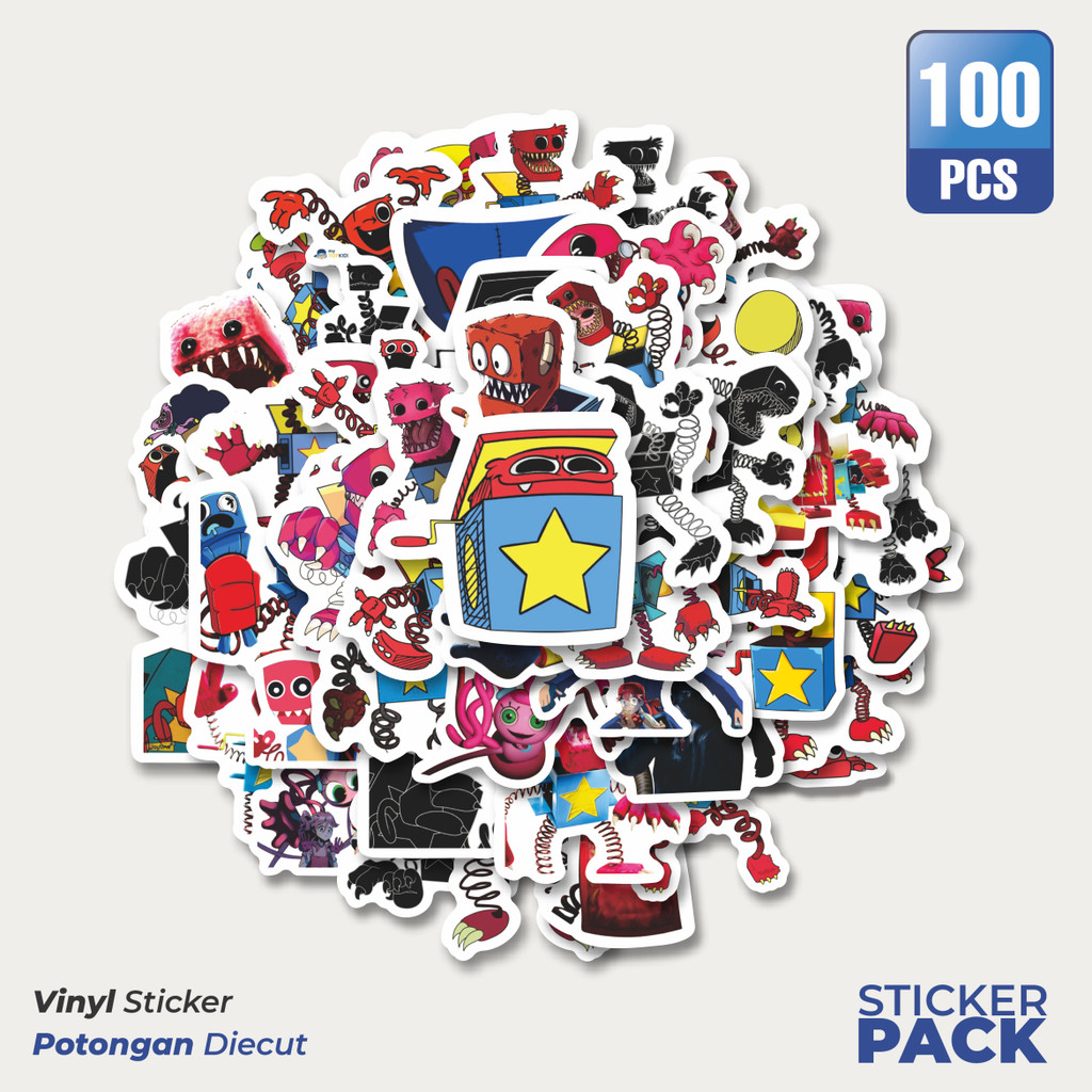 

Stiker Vinyl Stiker Kartun Boxy Boo Waterproof Aesthetic- Untuk Laptop, Motor, dan Helm - Paper Stationery Pack