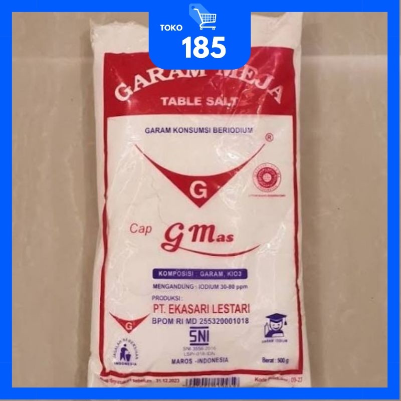 

Garam Meja Halus Gunung Mas 500 gr