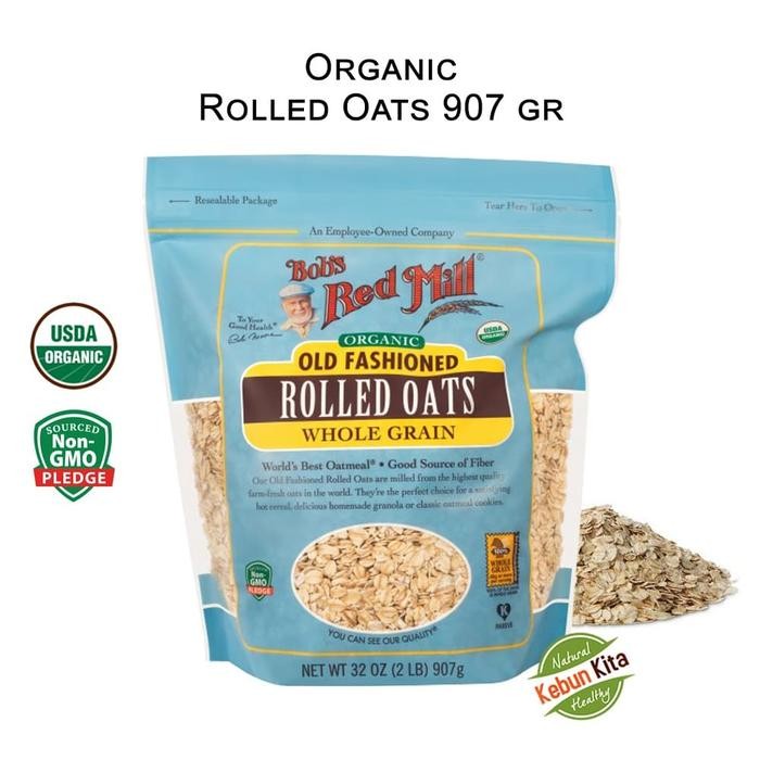 

Bob's Red Mill Organic Rolled Oats 907gr