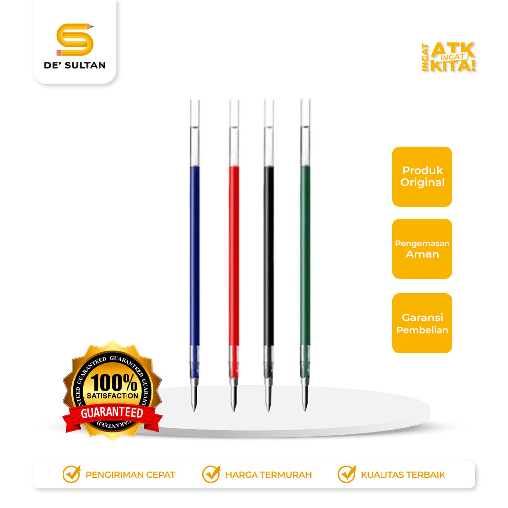 

ZEBRA ISI ULANG TINTA PULPEN SARASA/ SARASA REFILL PEN 0.5mm COMPATIBLE (1LSN/ 12PCS)