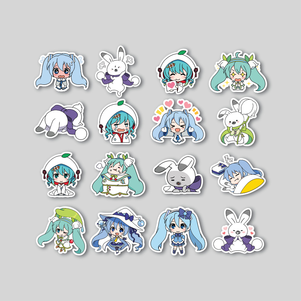 

Sticker Pack Hatsune Miku | Sticker Tumbler | Stiker Laptop Koper Helm