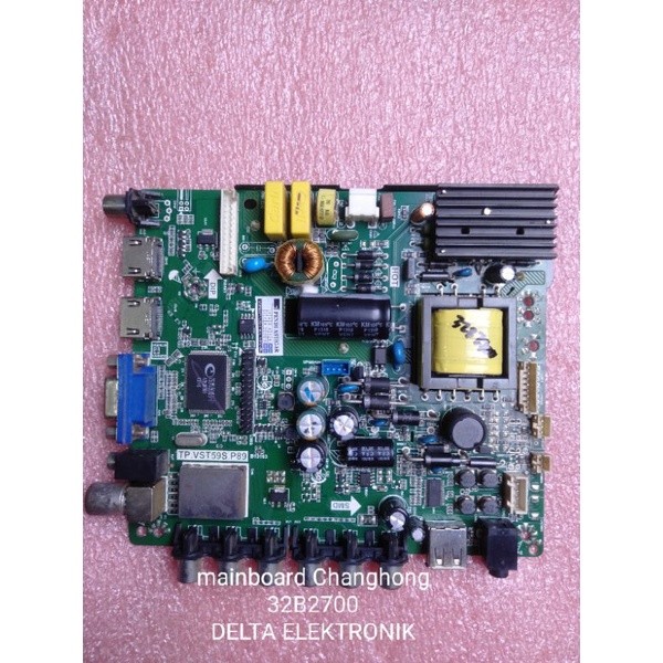 SPAREPART MAINBOARD MB TV LED CHANGHONG 32B2700