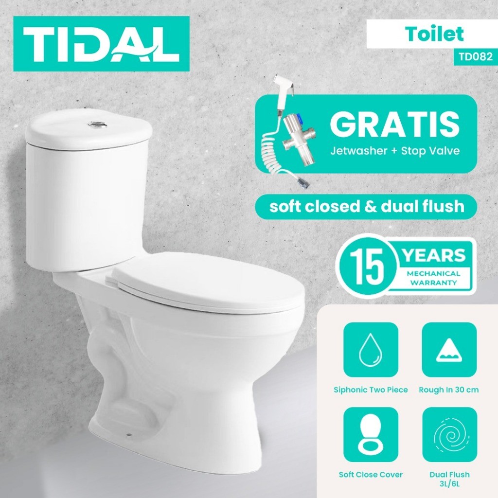 Kloset Duduk Tidal TD082
