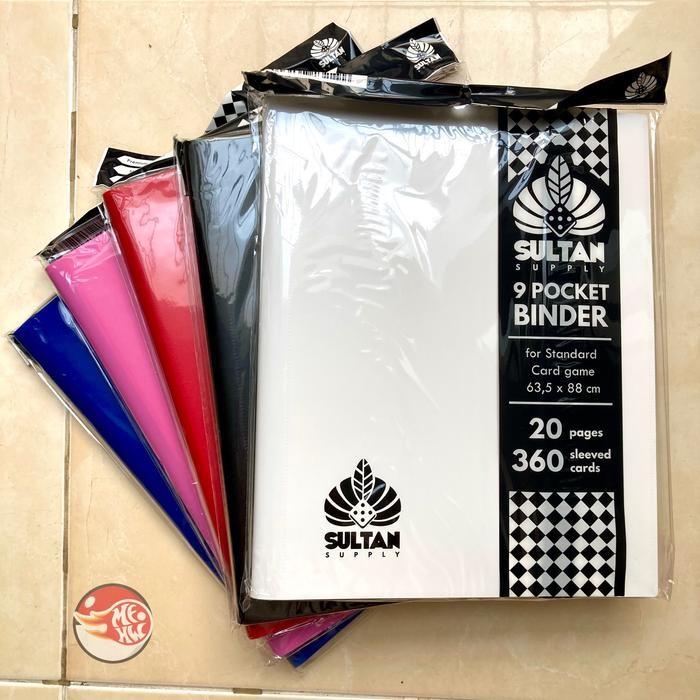 

Sultan 9 Pocket Binder (20 pages, 360 cards) - Lilac