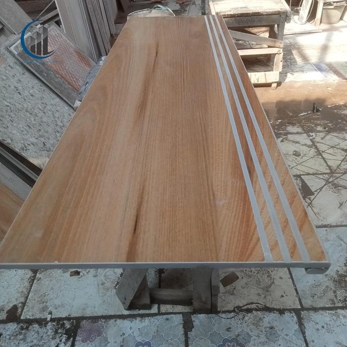Granit motif kayu 30x100 30x120 Custom sesuai kebutuhan granit tangga