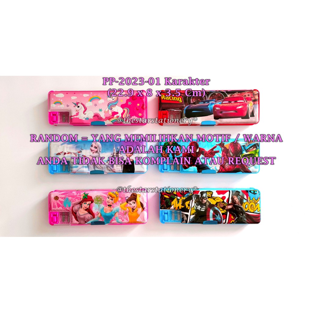 

(1 Biji) GROSIR Kotak Pensil Magnet 22.9*8*3.5 Cm / Kotak Pensil Magnet GXIMP PP-2023-01