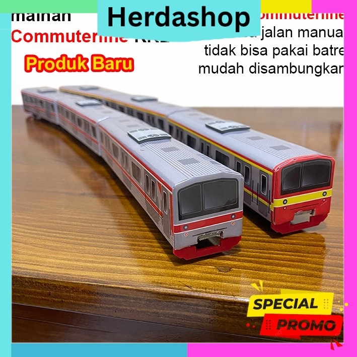 Mainan Anak Kereta Api Indonesia Commuterline KRL Berkualitas