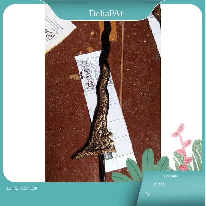 keris sempono naga raja termurah kinatah sepuh singa sari restorasian bk  Keris sengkelat majapahit 