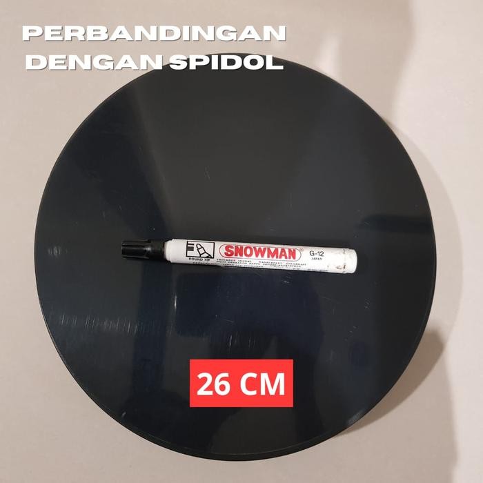 

Promo PREMIUM rotary rotating display action figure jewelry turn table - HITAM - 40 CM Terlaris
