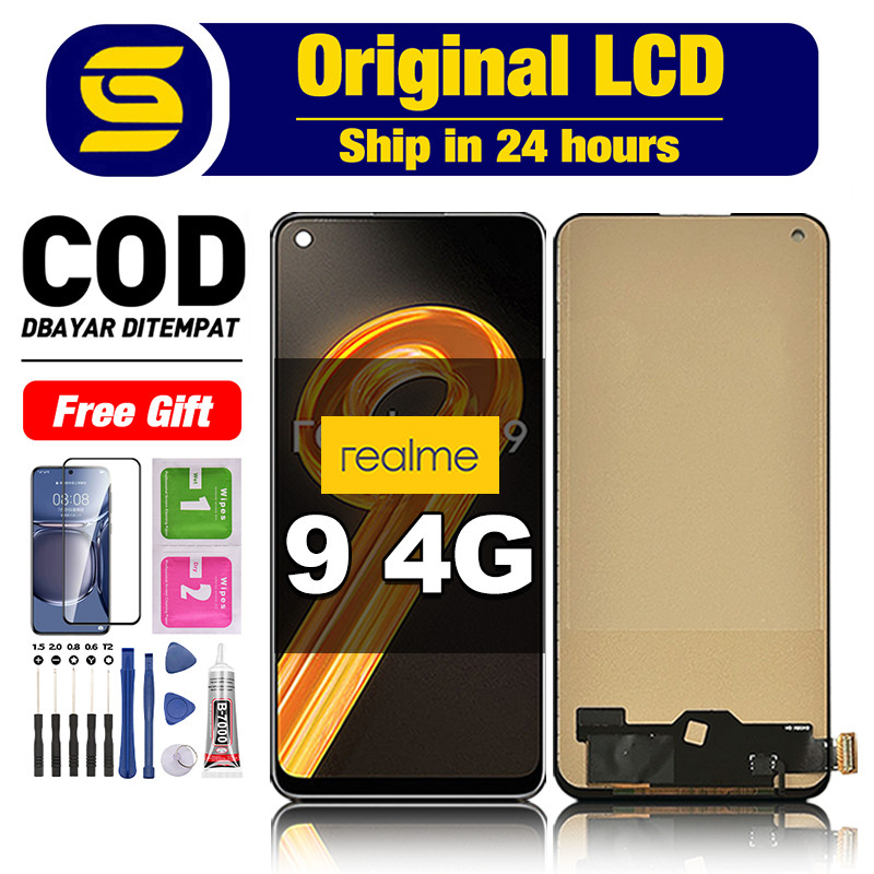 Lcd Realme 9 4g Original non finger