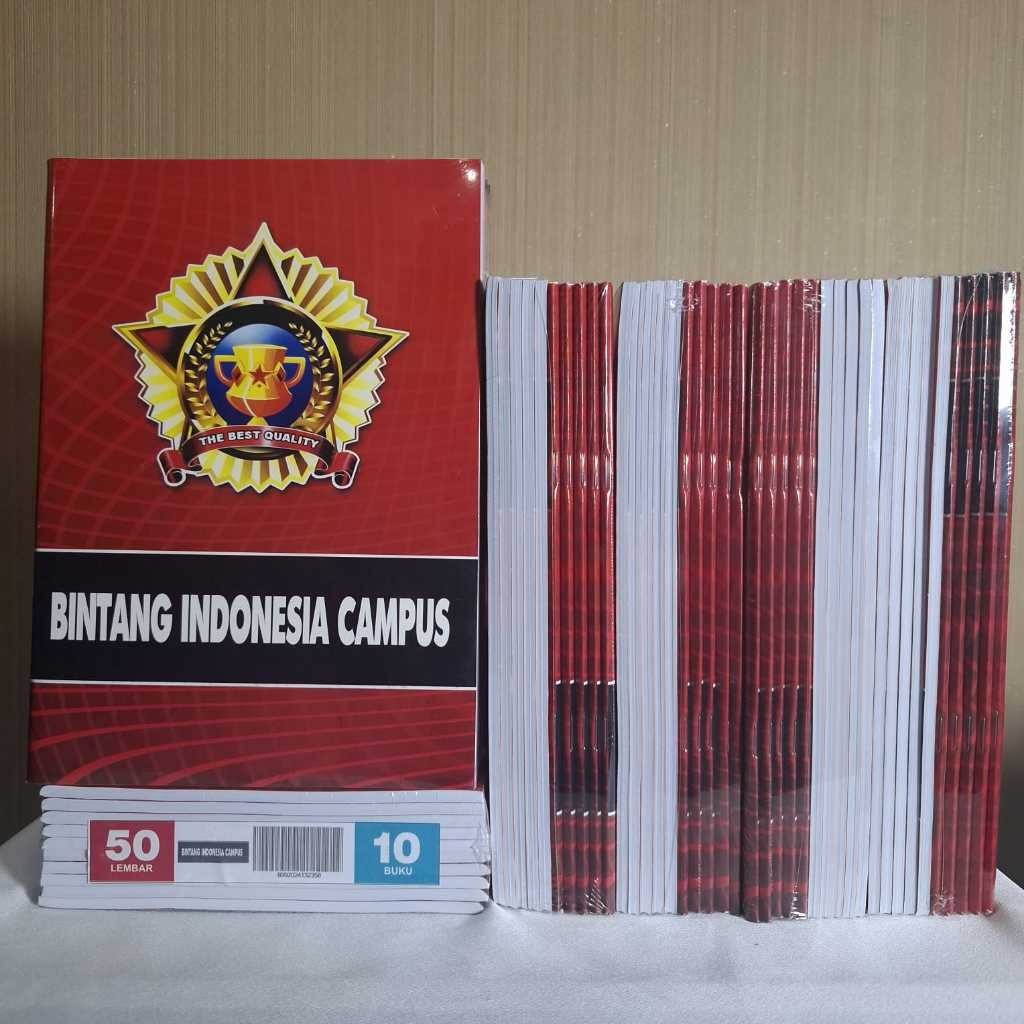 

BUKU TULIS CAMPUS ISI 50 LEMBAR / 1 PACK ISI 10 BUKU kUALITAS TERBAIK