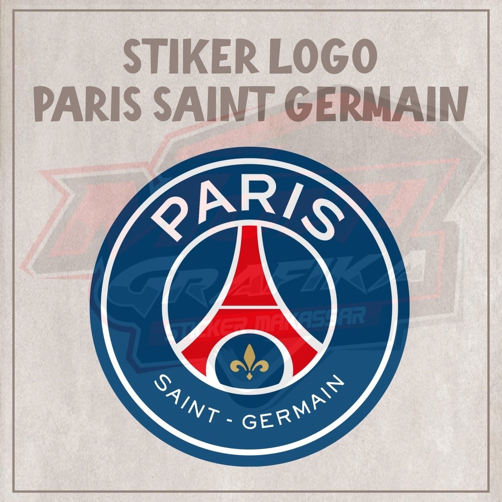 

Stiker Sticker Helm LOGO laptop Handphone Motor Mobil PARIS SAINT GERMAIN Multi Stiker