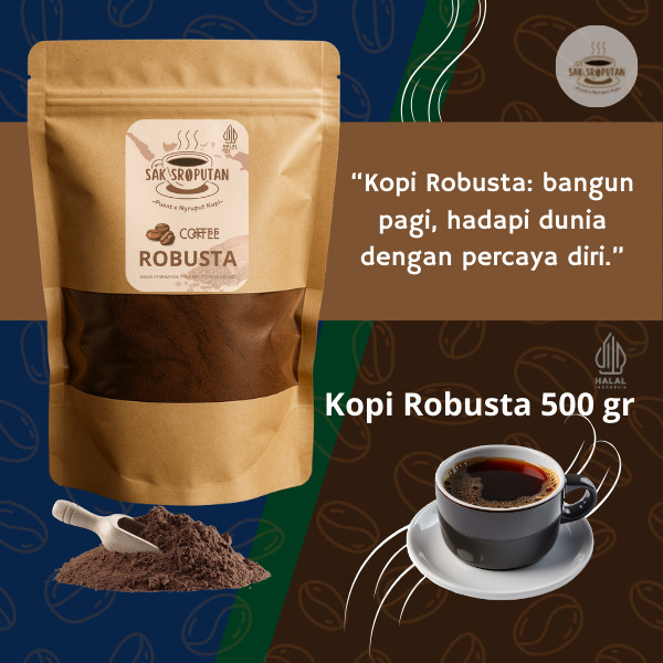 

promo kopi bubuk Robusta kemasan 500 gram rasa sedap dan mantap kopi bubuk Robusta 500 Gram bubuk kopi robusta 500 gram kopi bubuk robusta 500 gram