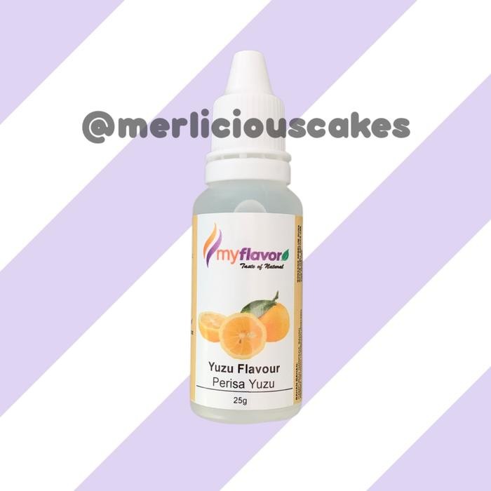 

My Flavor Yuzu Japanese Citrus Lemon Flavour Perasa Perisa Makanan Kue Minuman