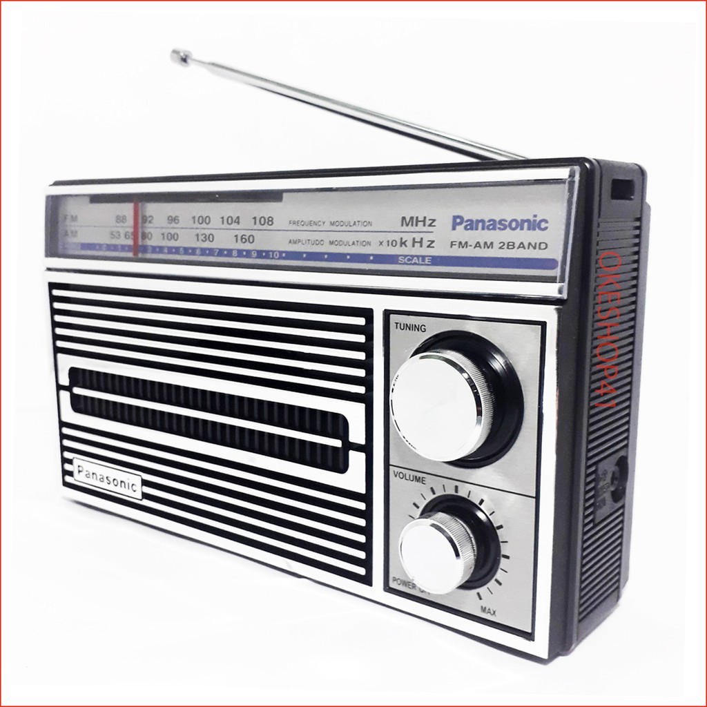 Radio Panasonic Am Fm RF-5270 Radio Portable Klasik Vintage Jadul Garansi Resmi terlaris