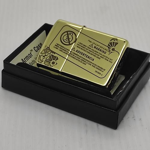 Zippo Armor Guarantee Orange Seal Limited Edition Original