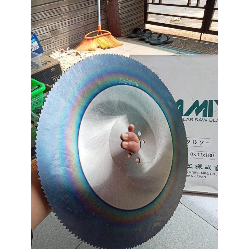 Bahan Taji Kamia HSS Pelangi Diameter 350mm