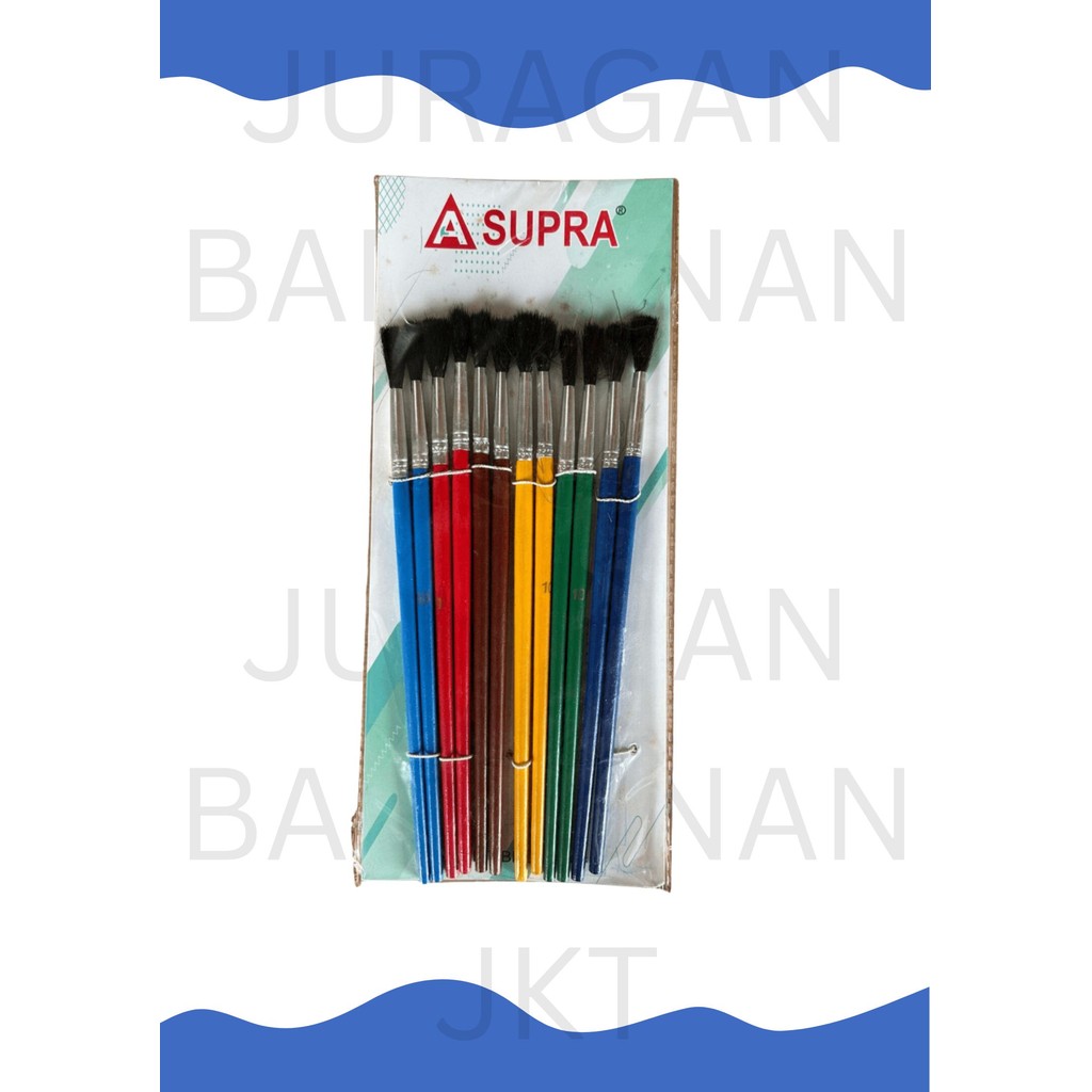 

KUAS LUKIS WARNA 10 INCH / KUAS CAT WARNA / KUAS CAT AIR