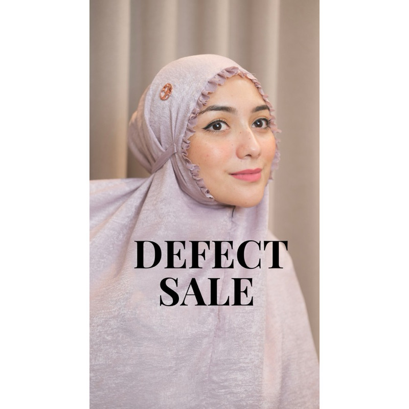 Defect Sale Mukena Diva Kriwil [Grade B] by Fahijablove