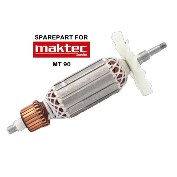 Maktec MT90 / MT91A Sparepart Armature Mesin Gerinda Maktec MT90 / MT91A / Angker Dinamo Mesin Gerin